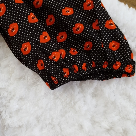 NWT Philosophy Polka Dot Lip Blouse Size 2X - Picture 4 of 8